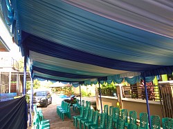 Tenda Miring Dekor