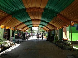 Tenda Lengkung 6x4 Dekor